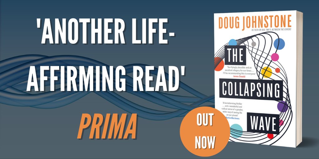 OUT NOW!

🐙SANDY is back in @doug_johnstone's awe-inspiring, EPIC, unforgettable #TheCollapsingWave 🌊

SEQUEL to the bestselling #TheSpaceBetweenUs as seen on BBC2's Between The Covers

📖bit.ly/3SUnfw4  
📲bit.ly/3SZV2ng