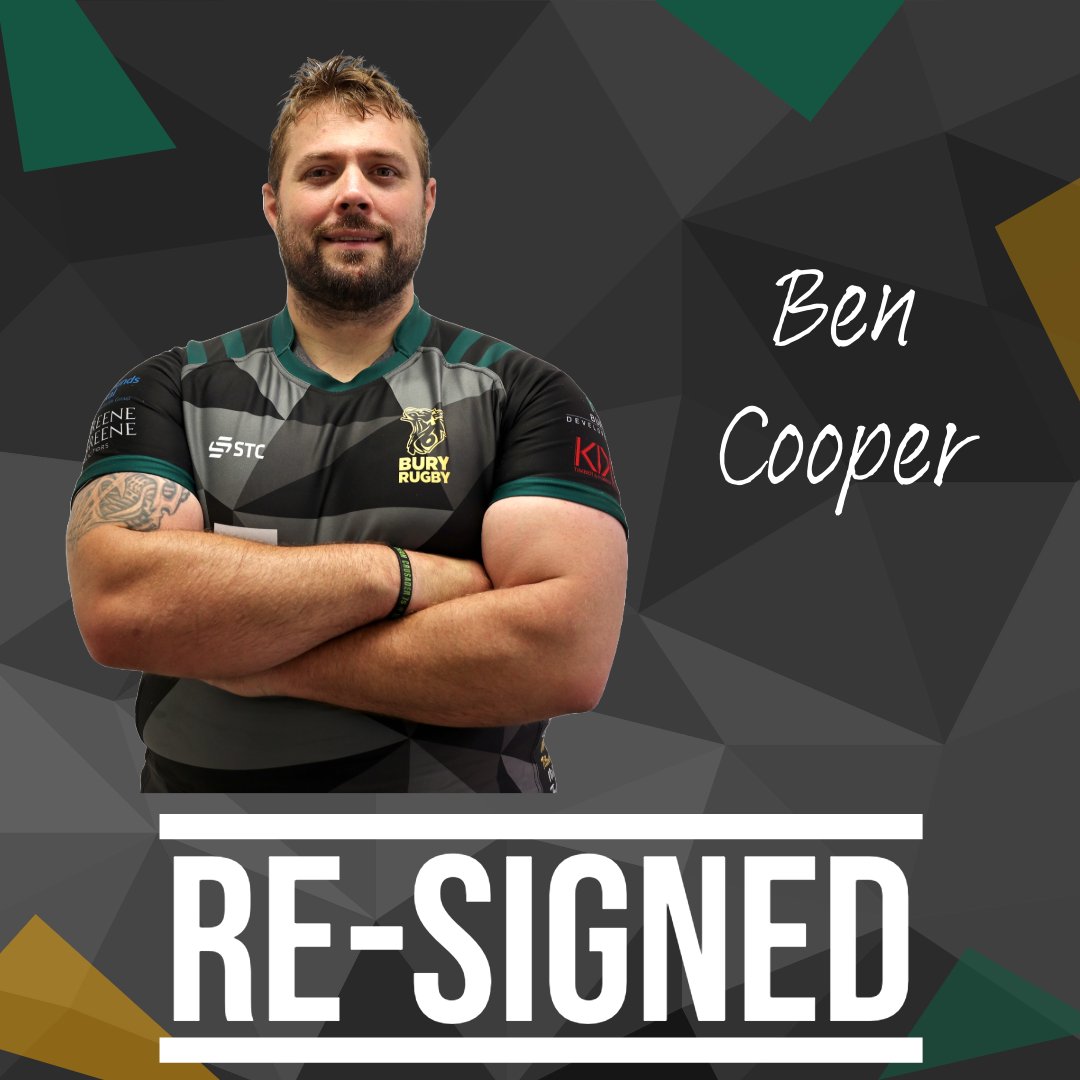 As we look towards the start of the 2024/25 season, Bury Rugby are pleased to announce the re-signing of a number of Haberden favourites for next season. Next up, Ben Cooper #Rugby #Nat2E #CommunityFirst #OneClub #morethanjustarugbyclub #BSERugby