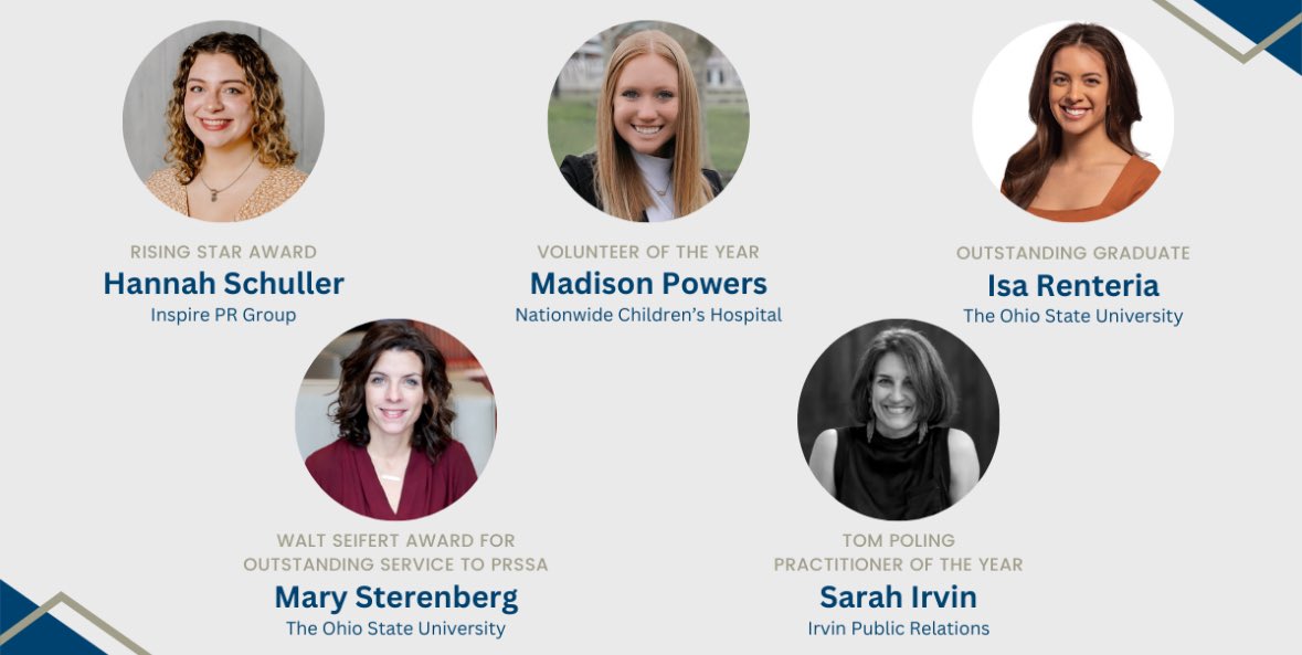 Our individual PRism Award winners consistently go above and beyond for our chapter and industry. 

Congratulations to this year’s recipients! Join us in celebrating them in the replies 👏🏆⬇️