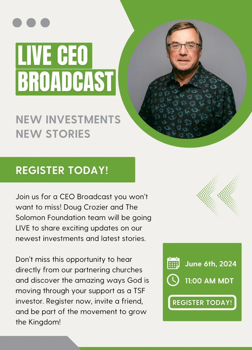 Solomon Foundation  tweet media