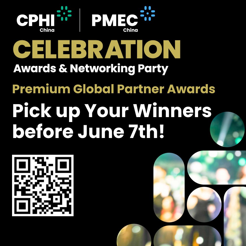 🎉 Pick your winner for the Premium Global Partner Award before June 6th! 🌟 Join us at the Awards & Networking party at CPHI & PMEC China, as we honour the innovation and contributions of key players in the pharma industry. Cast your vote now: ow.ly/Jjwv50RXVE9