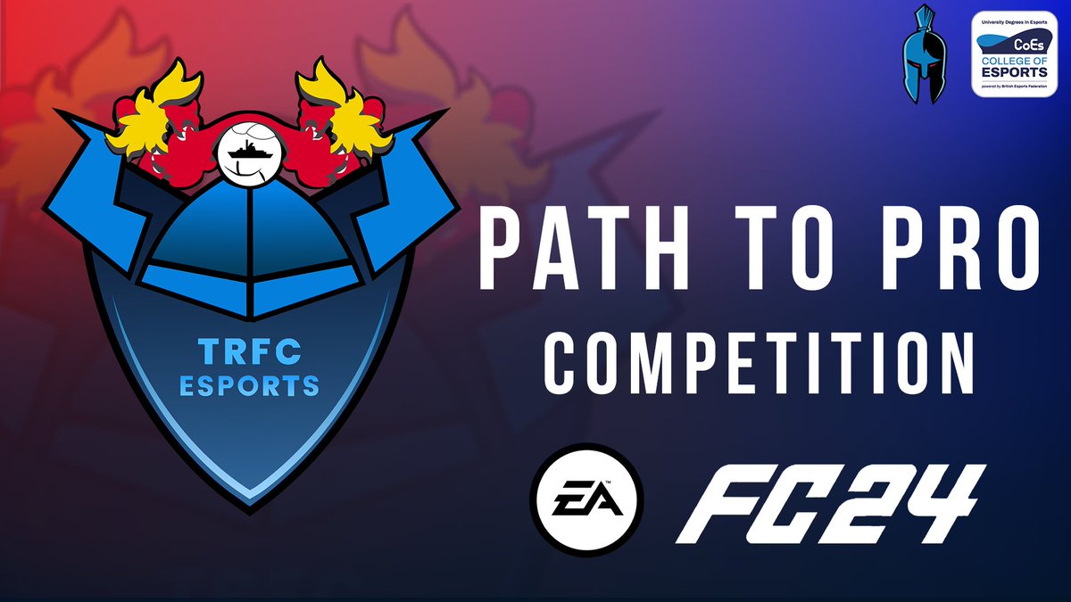 College of Esports, in partnership with @TranmereRovers, are pleased to announce the launch of the “Path to Pro” esports competition, with the winner receiving a professional esports contract under the Tranmere Rovers brand. Read more: collegeofesports.ac.uk/tranmere-rover… @british_esports