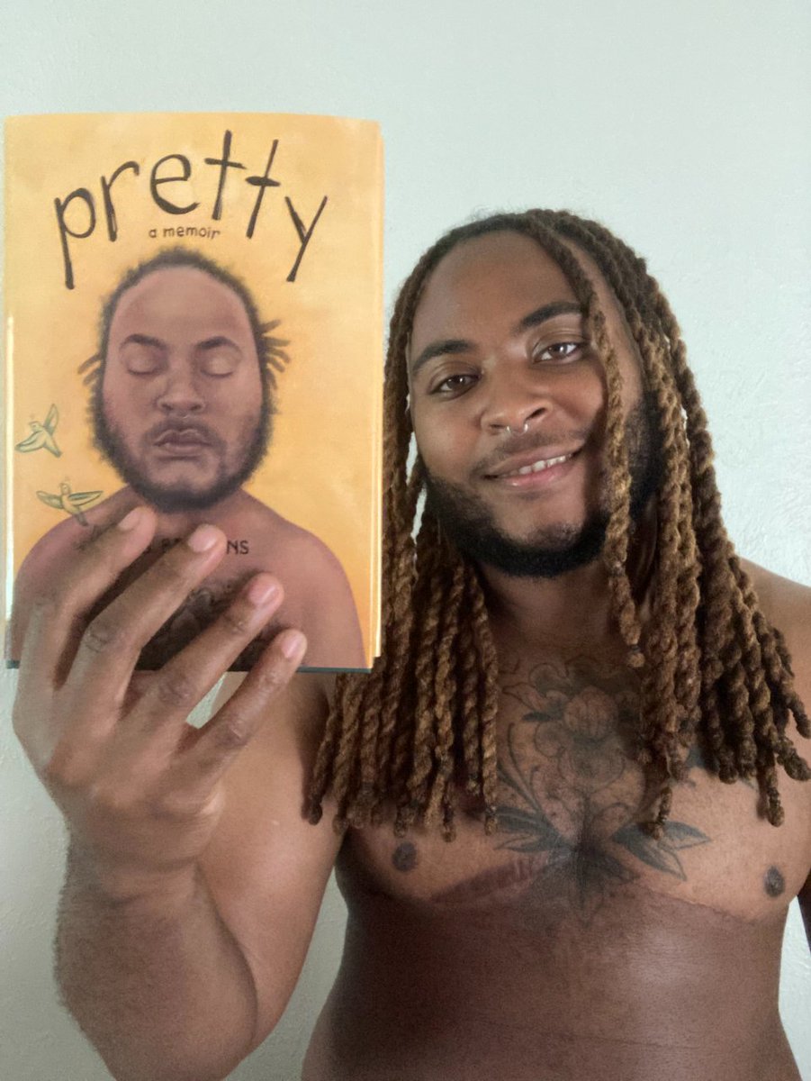 Happy publication day, PRETTY. 💛 Ty to Annie DeWitt & @AAKnopf for allowing me the chance to write my people, my state, myself into history. this memoir has been a google doc, a PDF, an advance copy of prose & poems for years. But now, it is yours.  penguinrandomhouse.com/books/724994/p…