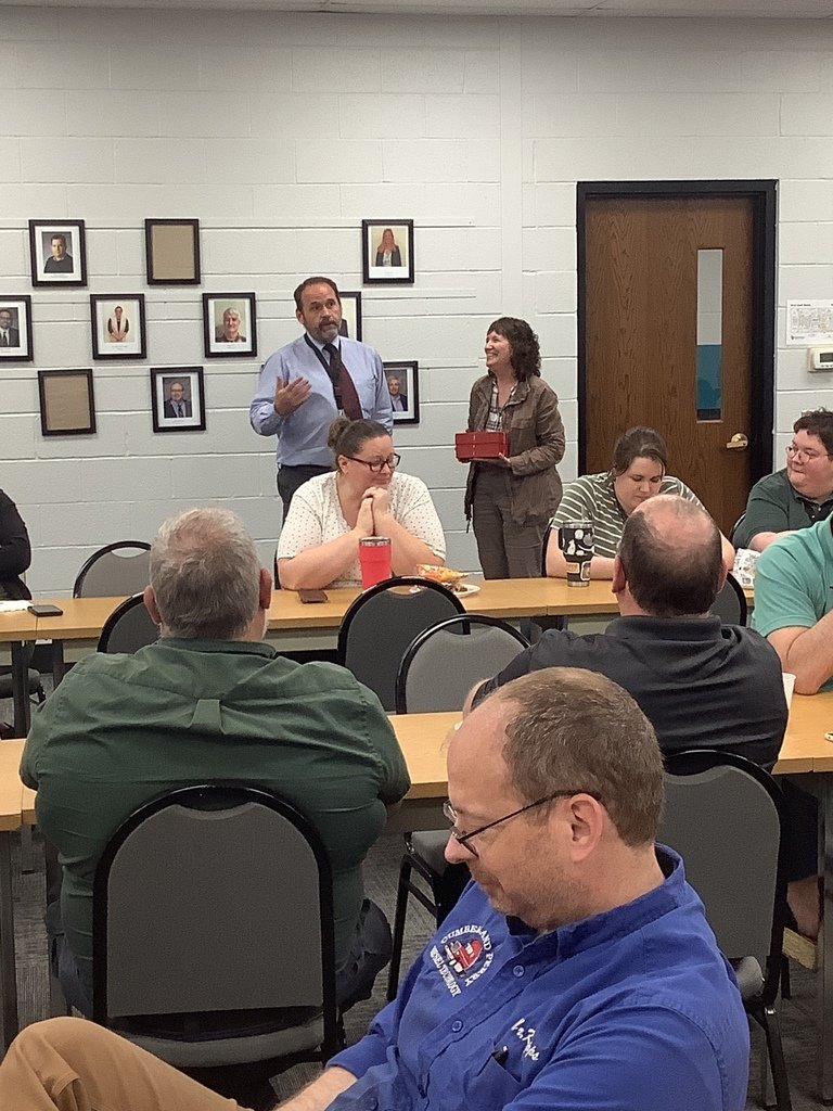 End of Year Luncheon 2024, recognition for years of service, and honor/roasting of our retirees this year! John Pokrivka and Terri Cook! You will be missed friends! #OpportunitiesUnlimited