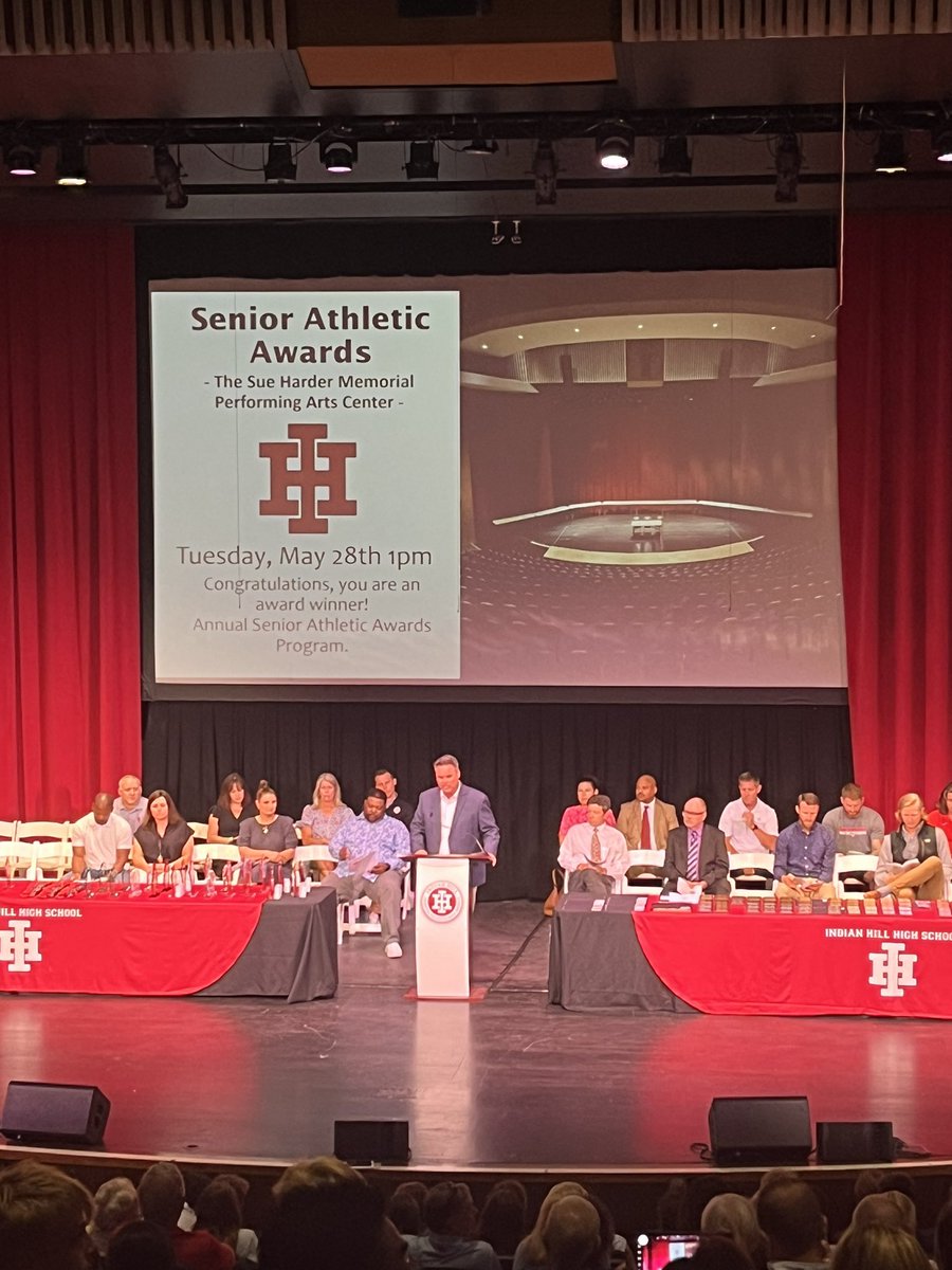 Senior Athletic Awards. Thank you to our coaches and students for inspiring us over the years. @IHSchools @bphelps_IH