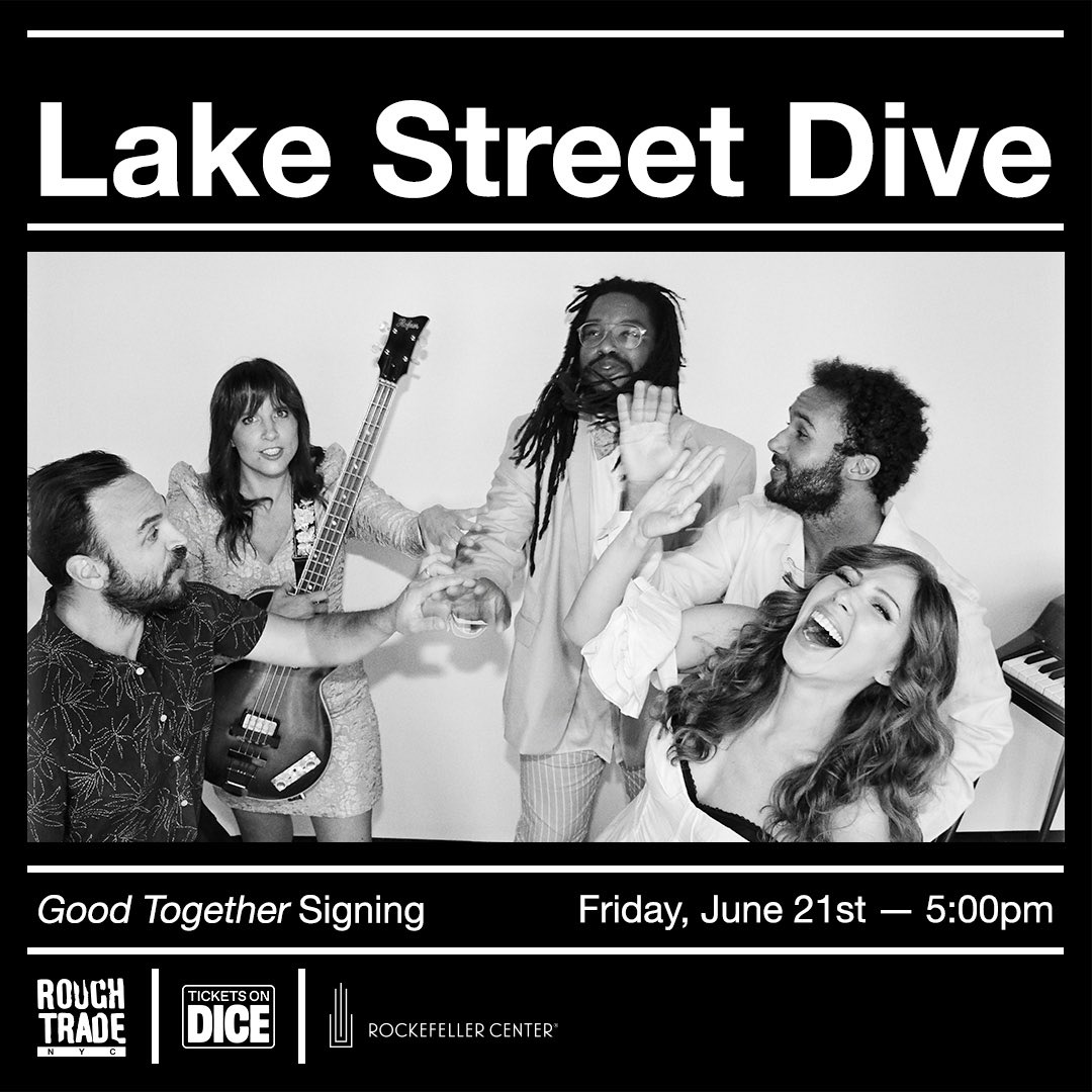 NYC! We’re heading to @RoughTradeUS on Friday, June 21st at 5 pm, for a special signing celebrating the release of our new album ‘Good Together’ Info and RSVP at the link below. See you there! bit.ly/LSDRoughTradeN…