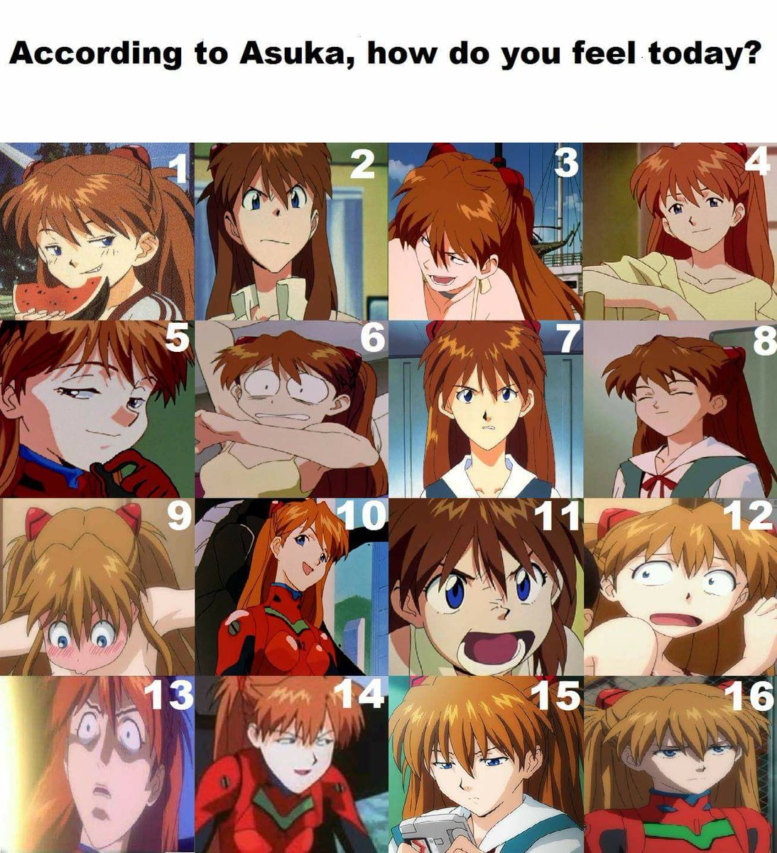 How are you doing today? Pick an Asuka! I'm rocking a 5