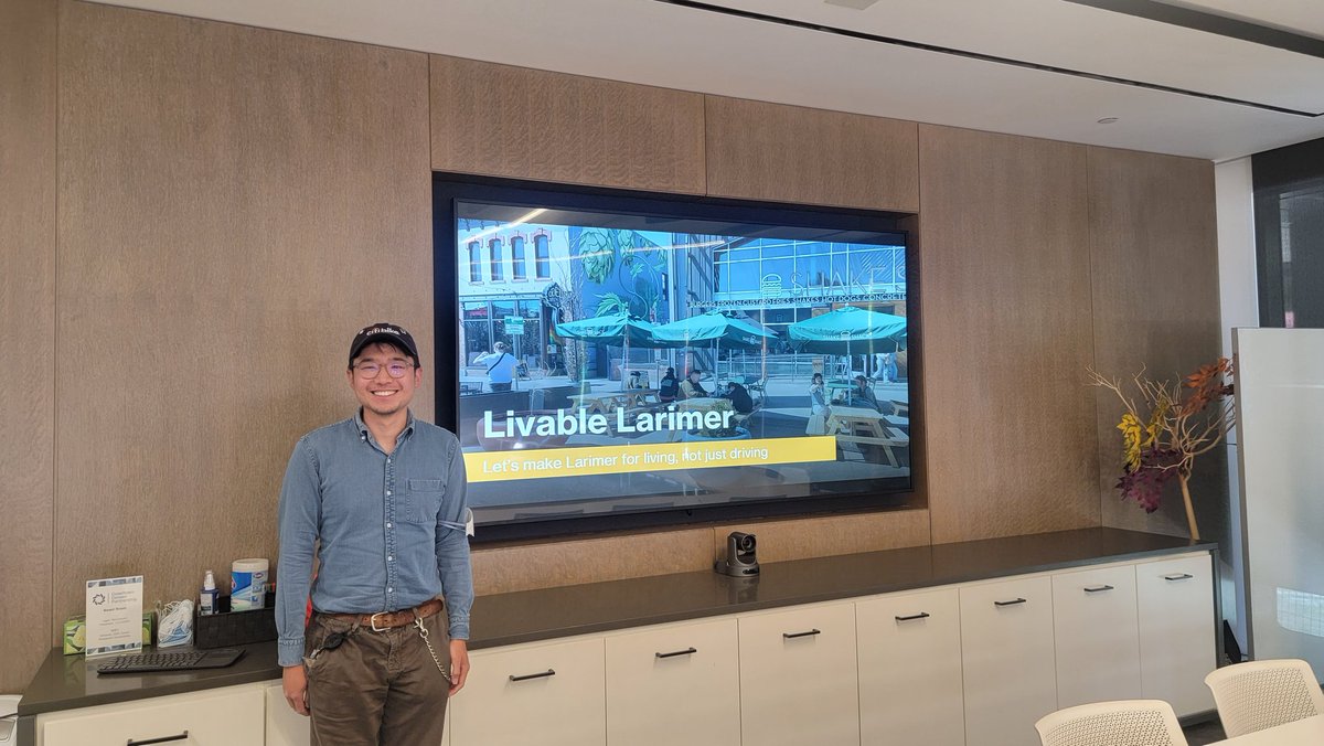 LivableLarimer's tweet image. Thanks to the Downtown Denver Partnership for hearing Livable Larimer's ideas! 

Did you know recent developments on Larimer Street have already focused on decentering cars?:
➡️ Larimer bridge 
➡️ Larimer Square 
➡️ 2900 block

It's time to connect the dots!