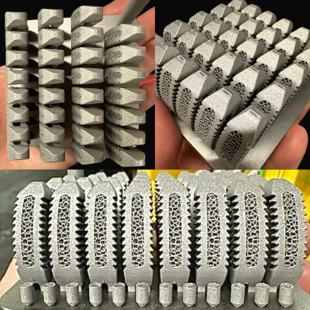 SpineEminent's tweet photo. EMINENT SPINE 3D TITANIUM TLIF

The 3D TLIFs are comprised of various sizes and configurations to accommodate individual patient anatomy. The implants are offered as non-sterile.

Available in Height options of 7-16mm, Length of 32mm, and Width of 11mm https://t.co/iCkvzcUgV2