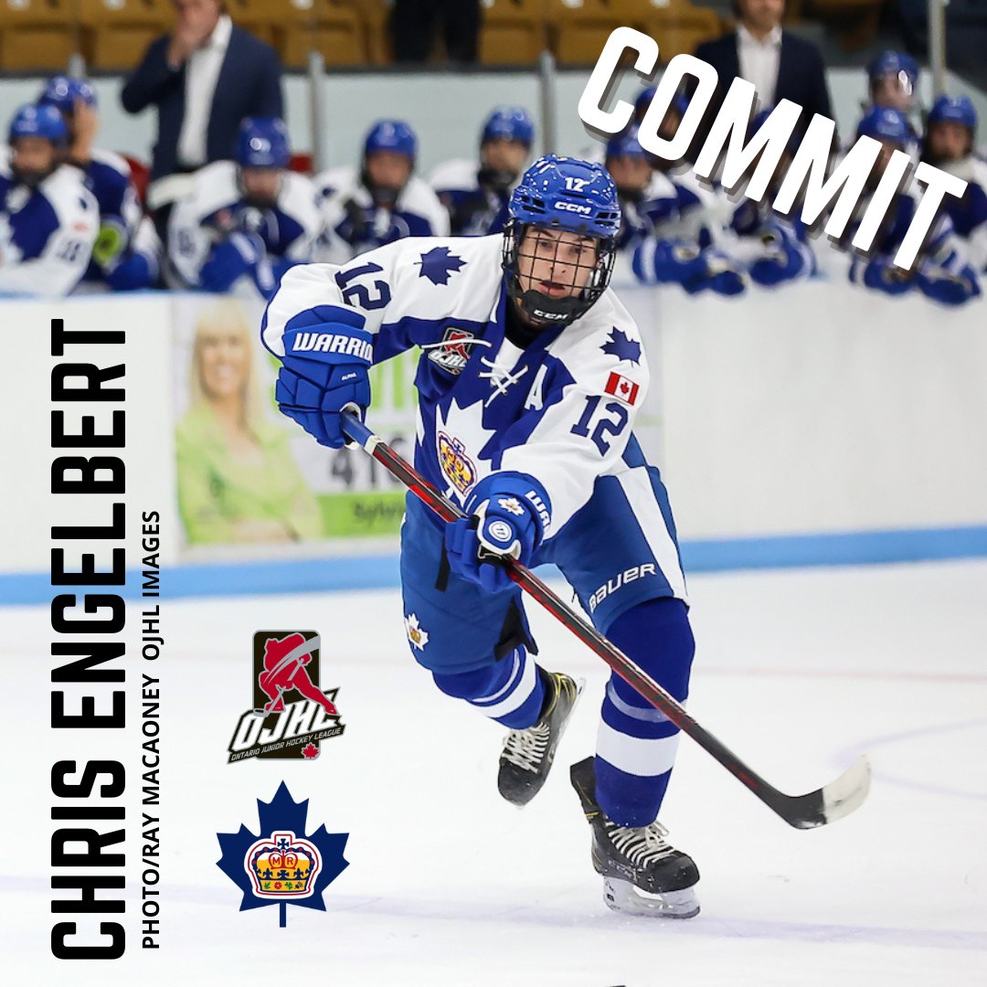 Markham’s Engelbert commits to Wisconsin Stevens Point
⤵️
ojhl.ca/markhams-engle…

#leagueofchoice | #OJHL | #ncaa ^ojjm