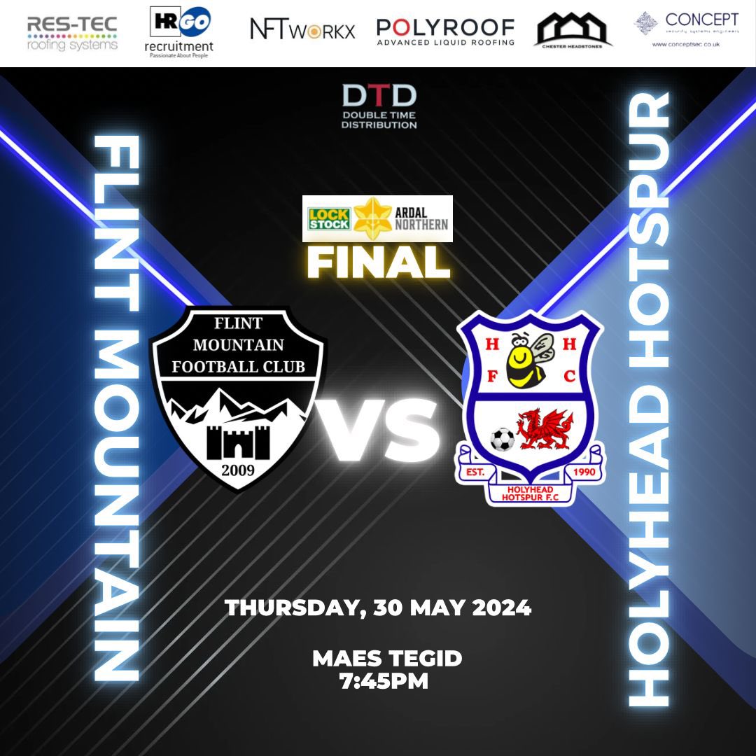 Our final game of the 2023/24 season comes this Thursday evening as we face <a href="/HolyheadHotspur/">Holyhead Hotspur FC 🐝</a> in the <a href="/ArdalNorthern/">Lock Stock Ardal Northern Leagues</a> League Cup final at Maes Tegid, home of <a href="/BalaTownFC/">Bala Town FC</a>.

Come and show your support!

#VivaLaMountain