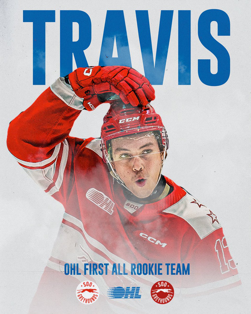 TRAVIS HAYES!
👏 FIRST ALL ROOKIE TEAM 👏
<a href="/OHLHockey/">Ontario Hockey League</a> | 🗞️ tinyurl.com/2jb8nns4