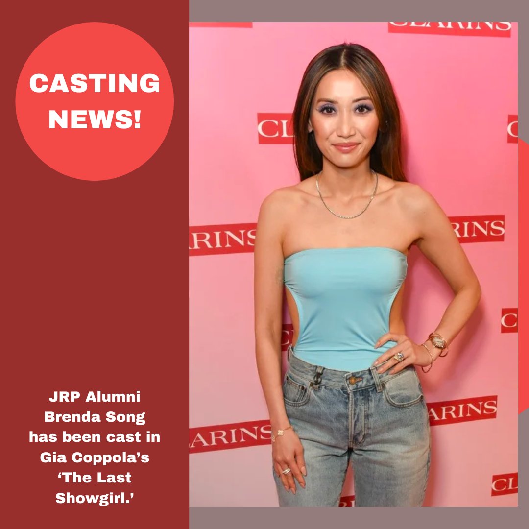 Congrats to JRP Alumni Brenda Song who has been cast in Gia Coppola's 'The Last Showgirl.'

#castingnews #casting #castingdirector #learntoact #actorsofig #brendasong #successstory #moviestar #actor #jrpalumni #workhard #dreambig