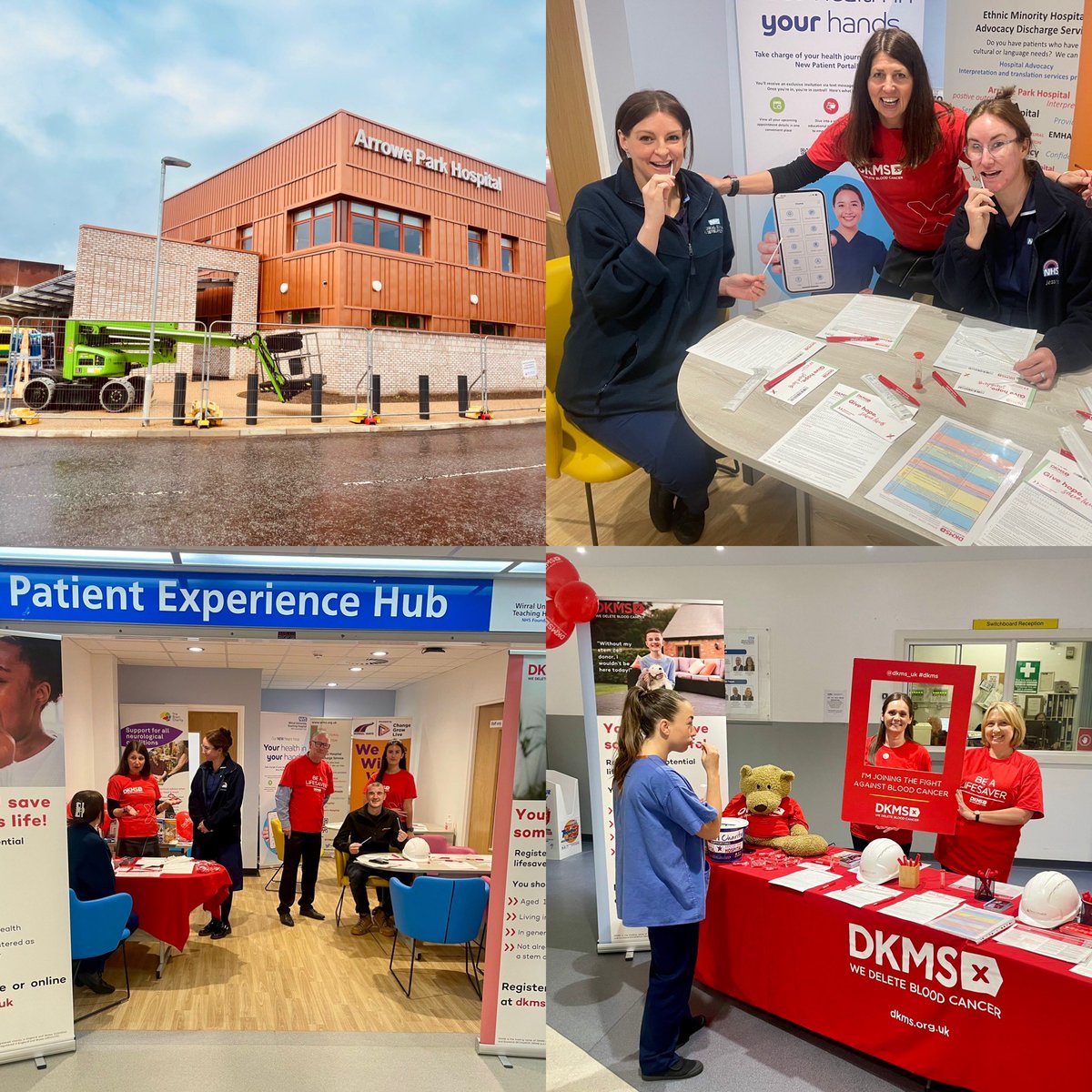 Executive Medical Director & Deputy Chief Executive, Dr Nikki Stevenson
@WUTHnhs giving the last donation of the day. 
Thank you to everyone that donated. Your small act of kindness today could be a life-changing gift for someone tomorrow.
#TilburyDouglas #Construction #DKMS