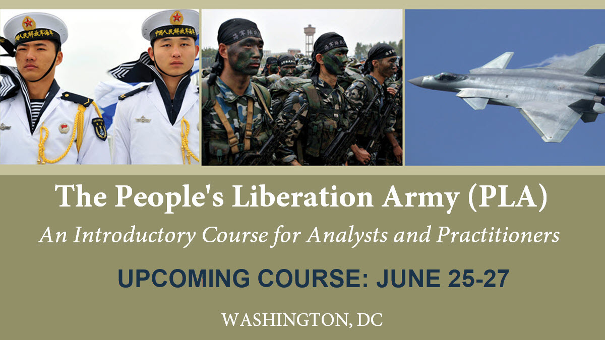 DEADLINE 6/14! Instruction from #PLA experts David Finkelstein/@CNA_org, Joel Wuthnow/@NDU_EDU, @ehundman/@bluepathlab), James Mulvenon/@PeratonCorp, @CLGarafola, Kristen Gunness/@RANDCorporation, Morgan Clemens/@Exovera, and John Schurtz/@AllenIntegrated bit.ly/3JLYgGR