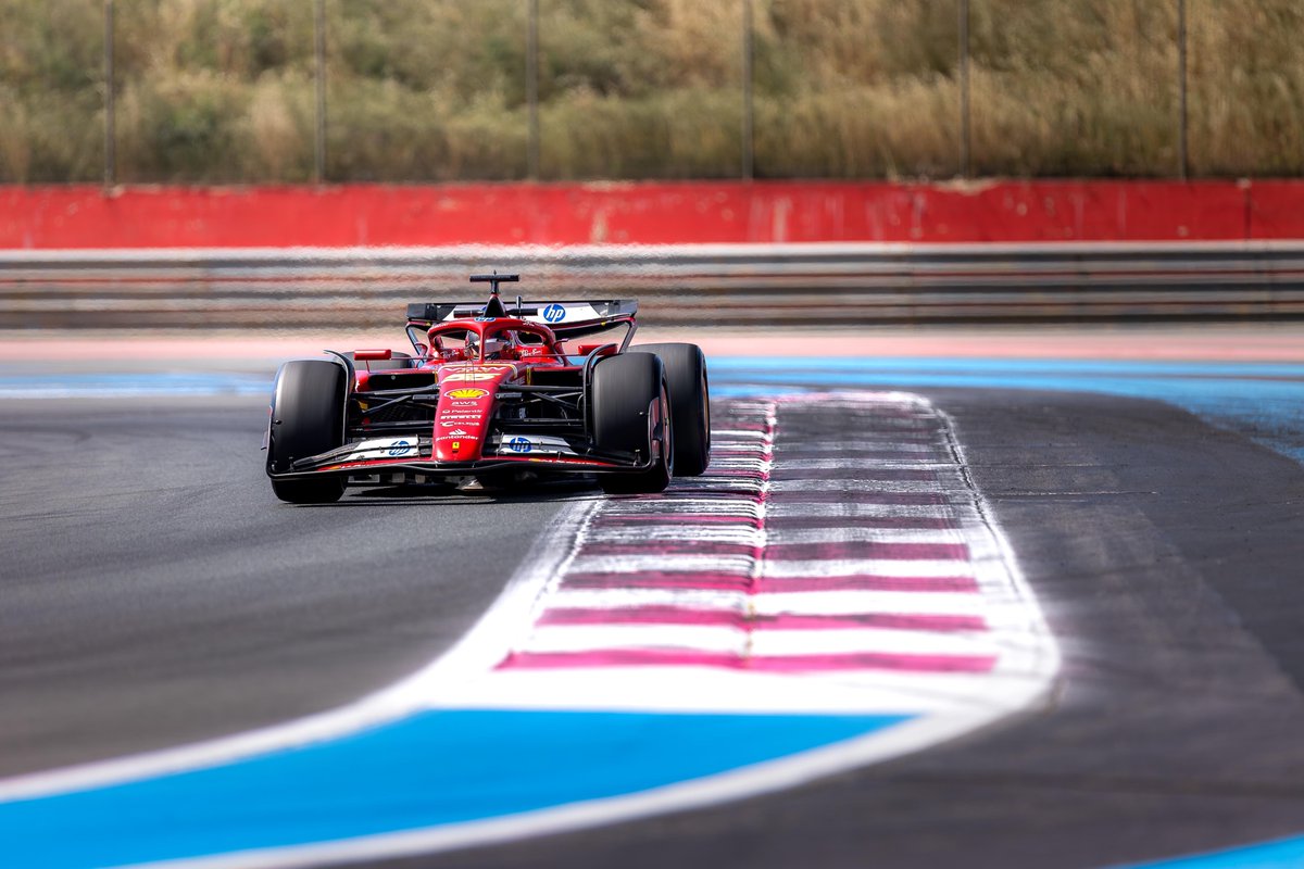 After those held in Barcelona, Jerez de la Frontera and Suzuka, this week Pirelli is at France’s Le Castellet circuit for two days of testing with @ScuderiaFerrari. Today, it was Carlos Sainz who drove the SF-24 and tested different compounds and constructions for 2025.