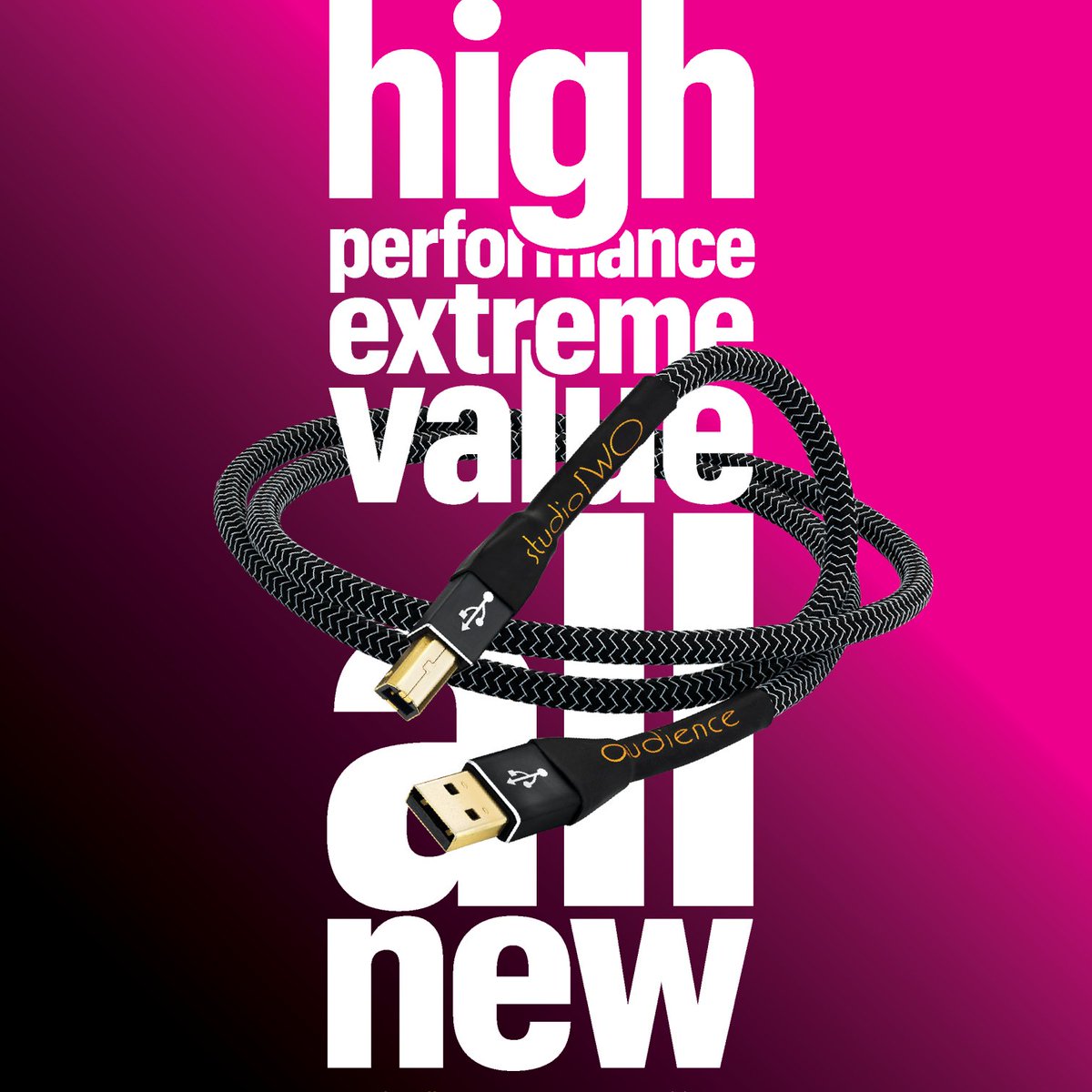 Audience_AV's tweet image. High performance, extreme value, all new - Audience studioTWO USB

Neutral, natural, nimble. Silver/copper conductor blend. Proprietary noise reduction circuit. Special Audience cryo and EHVP (extreme high voltage process) treatments.

#HiFiUSBCable #USBCable #HighEndUSBCable