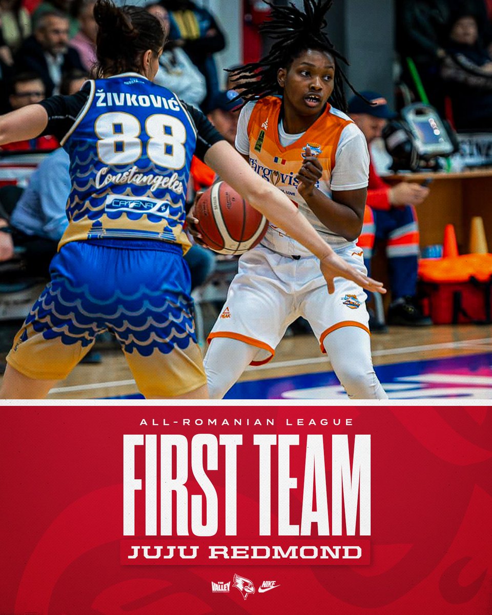 Congrats to @Jujujuju_22 for earning First Team All-Romanian league honors 🙌 #RedbirdsinthePros