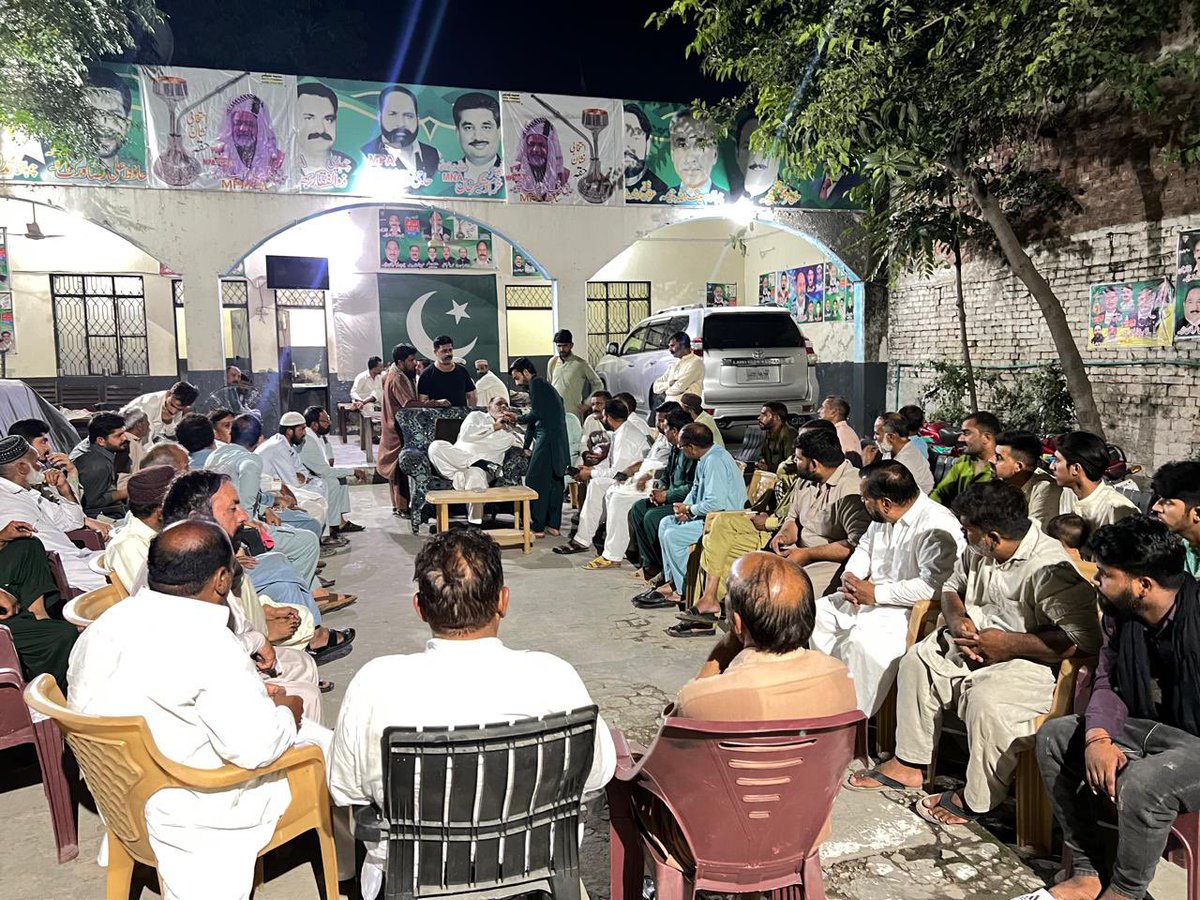HajiWaqarMPA's tweet photo. With my people at the daira #PP65 https://t.co/2hv1glbNxP