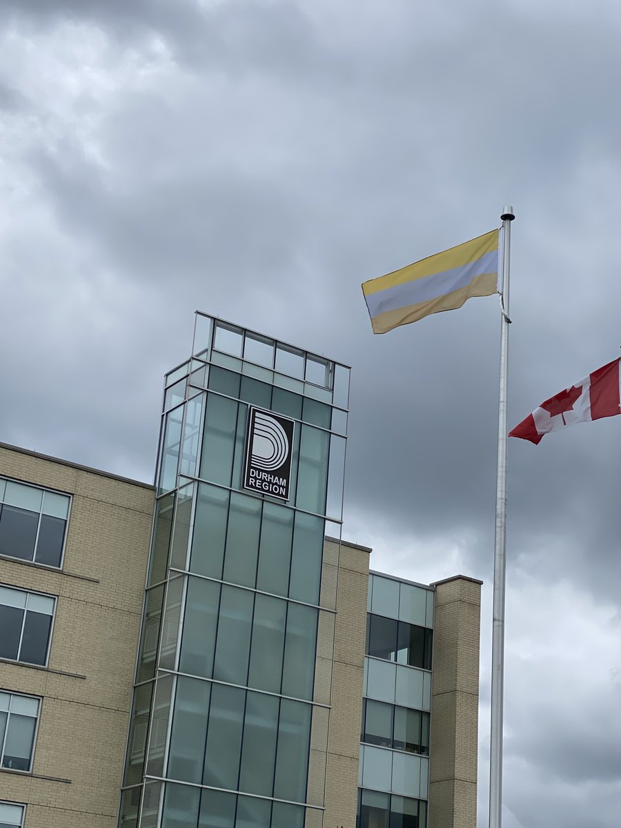 #DurhamRegion has proclaimed May 26 to June 1 as National AccessAbility Week to celebrate people of all abilities and recognize those working to remove barriers. In recognition, the Disability flag will fly at headquarters until June 4. Proclamations list: bit.ly/4d91Nwr