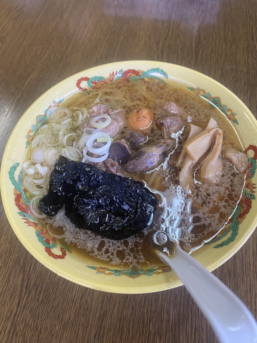 #駅メモ麺テナンス　
1枚目　天スタ
２枚目　盛岡冷麺
３枚目　鶏もつラーメンー山形県最上地方のB級グルメ