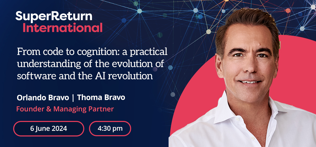thomabravo's tweet image. Our Founder and Managing Partner @OrlandoBravoTB will deliver a keynote address at @SuperReturn International 2024 in Berlin on June 6.

➡ Register here: tinyurl.com/mwu6ekw8 #SuperReturn