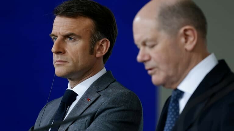 Macron et Scholz appellent à créer un produit d'épargne européen pour doper la croissance l.bfmtv.com/Mvu2