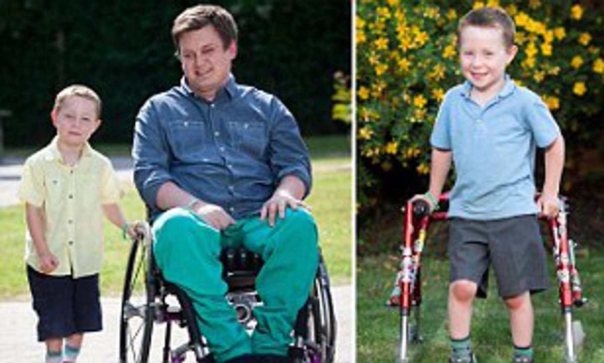 fasc1nate's tweet photo. In 2013, a paralyzed man in Wales gave up his dream of walking again to help pay for a young boy's treatment instead.     

Dan Black spent years saving £20,000 for stem cell treatment, but after hearing of a five-year-old boy in a similar predicament, he donated the money to him instead.    

The young boy named Brecon Vaughan was born with cerebral palsy and was unable to walk unaided since birth. Just two years later, thanks to the help of Dan and others, Brecon was able to walk by himself.     

When Dan asked why he donated the money, he said, “I’ve had 22 years of walking before my accident whereas Brecon has never known what it was like even for 22 seconds.”    

“To me it wasn’t a big thing to give the money to him. If more people did that sort of thing the world would be a much nicer place"