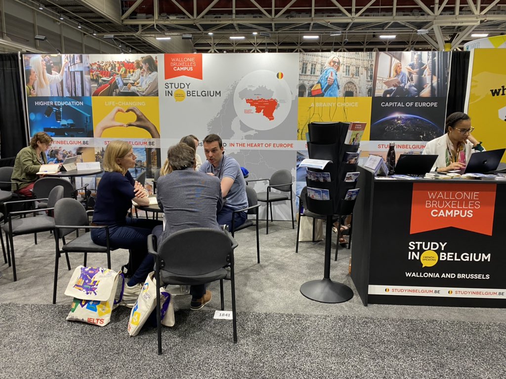 Today starts #NAFSA2024 ! Come join us at our booth 1841. <a href="/UNamur/">UNamur</a> @UCLouvain_be <a href="/UniversiteLiege/">Université de Liège</a> <a href="/ULBruxelles/">Université libre de Bruxelles</a> <a href="/ihecs/">IHECS</a> <a href="/EphecHE/">EPHEC</a> <a href="/HEPH_Condorcet/">HauteEcole Condorcet</a> <a href="/IchecBrussels/">ICHEC Brussels</a> @HenalluxOffici1 <a href="/HEPL_be/">HEPL - Haute Ecole de la Province de Liège</a> @he_hainaut  and <a href="/HEL/">Henrik Lindberg</a> are with us, see you there !