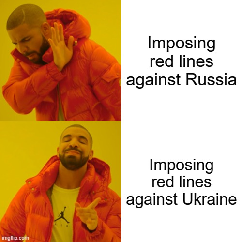 Keep in mind, everything Russia does is acceptable due to its possession of nuclear weapons, and sadly, there seems to be nothing we can do about it. 🙃