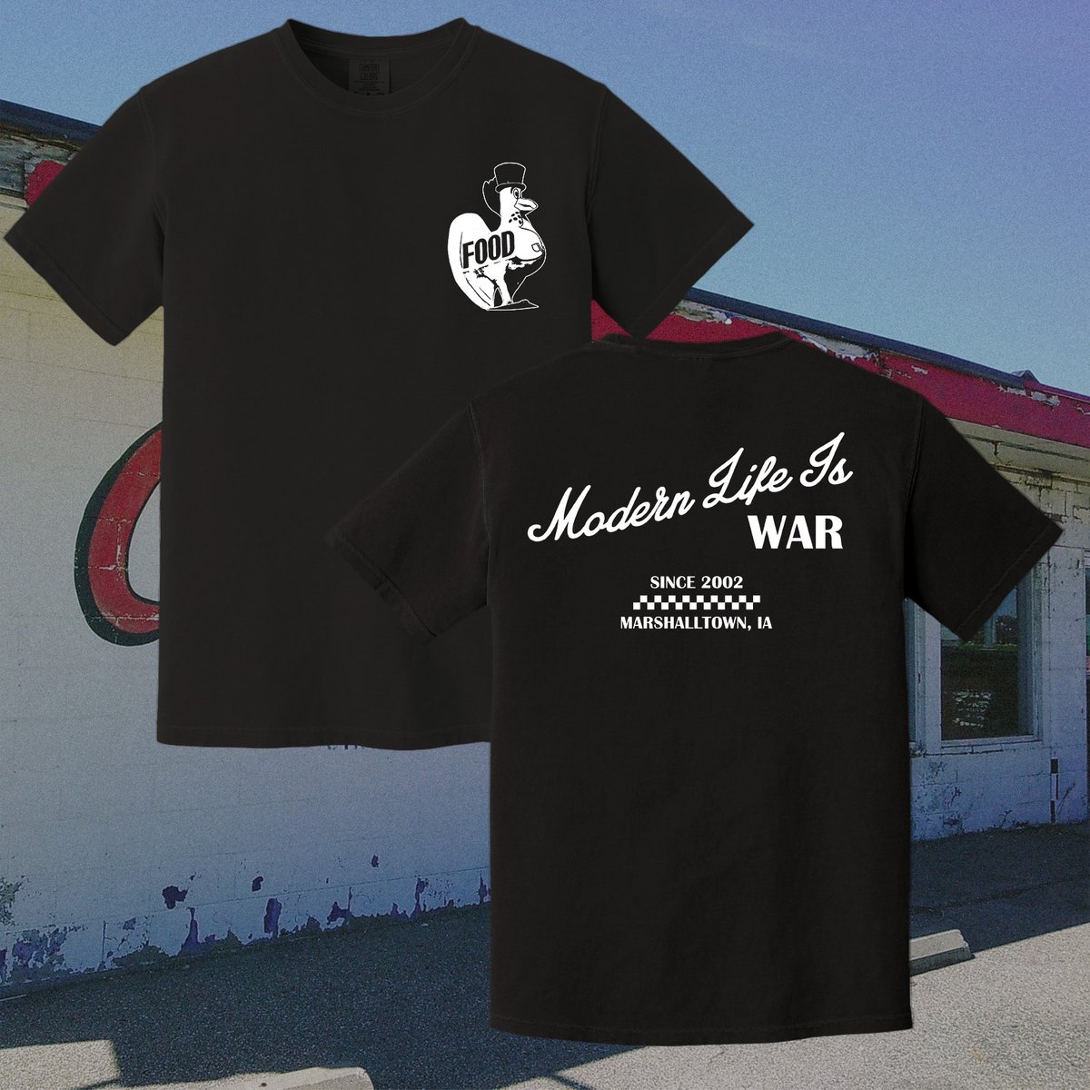 MLIWofficial's tweet photo. Limited edition shirt inspired by defunct Marshalltown diner Cecil’s. No reprints. Ketchup &amp; Mustard variants. Printed on Comfort Colors. Get it at https://t.co/lqufrnErJu https://t.co/lmiirAu0bR