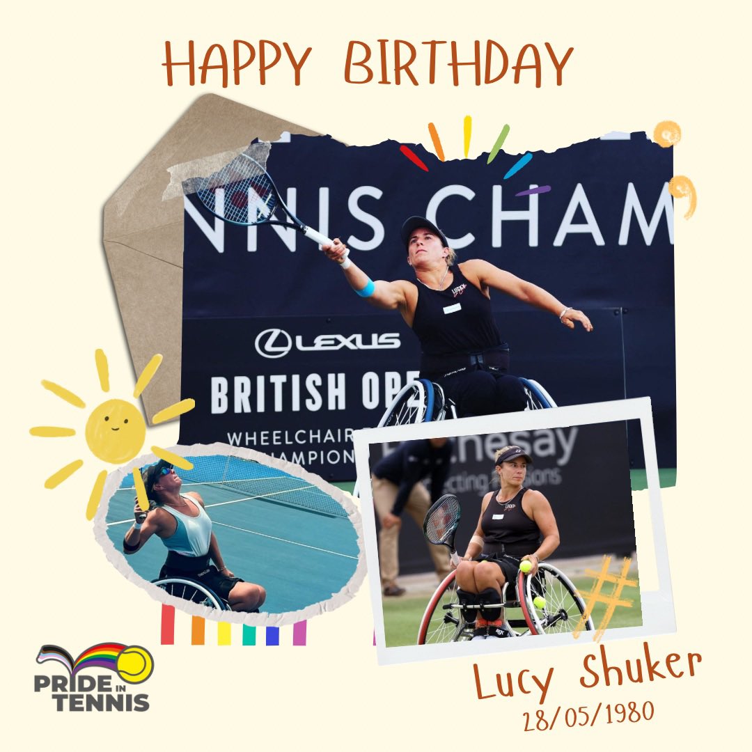 Happy birthday to the incredible @lucy_shuker ! 🌈🎾

Sending love and best wishes your way. Join us in celebrating Lucy’s special day! 🎉

#prideintennis #tennis #LGBTQSPORT #LGBTQ #lgbtqcommunity #inclusionmatters