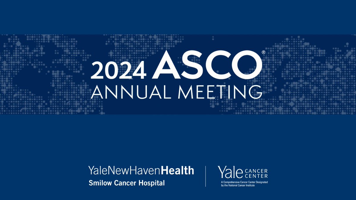 We are looking forward to supporting and sharing the work of the Yale Cancer Center and @SmilowCancer scientists and clinicians presenting research studies at #ASCO24 later this week! See you in Chicago! #ASCO2024 ➡️ bit.ly/4e133lC @YaleMed @YNHH