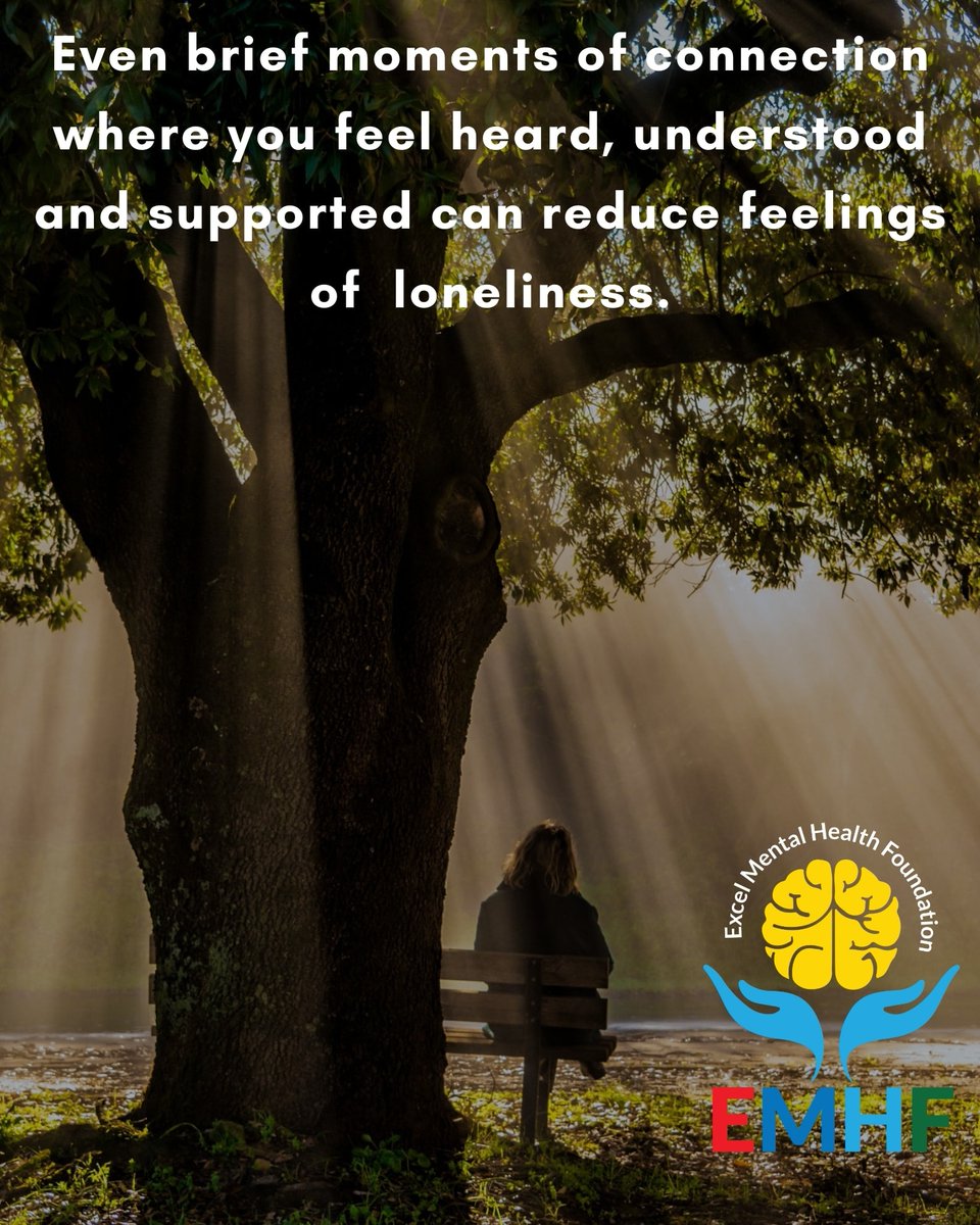 Feeling connected to others can increase feelings of belonging and purpose, leading to greater overall happiness and well-being.
#MentalHealthMatters
#Mentalhealthawareness
#SayNoToStigma
#StigmaKills
#Selfcaretips
#worldhealthorganization 
#unicef 
#cdc
#undp 
#unodc 
#iom