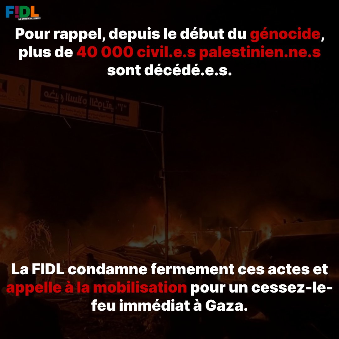 📣 FIDL, le syndicat lycéen tweet media