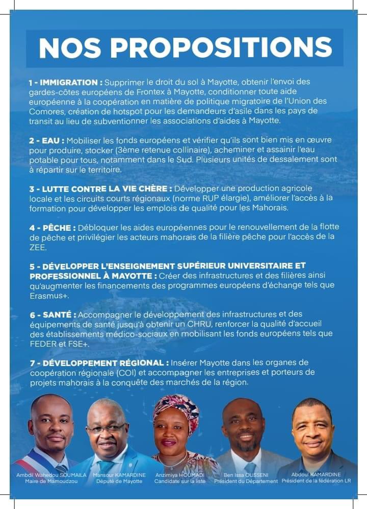 #Mayotte avec @fxbellamy @lesRepublicains @Republicains_An