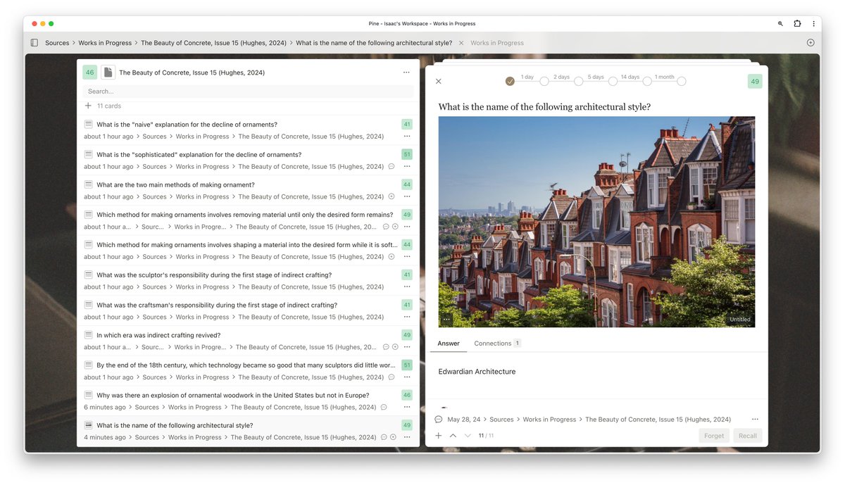 Some of my favourite decks capture the more obscure topics (My cards on Dragon Age lore are a particular favourite of mine). I certainly find these the most pleasant to review.