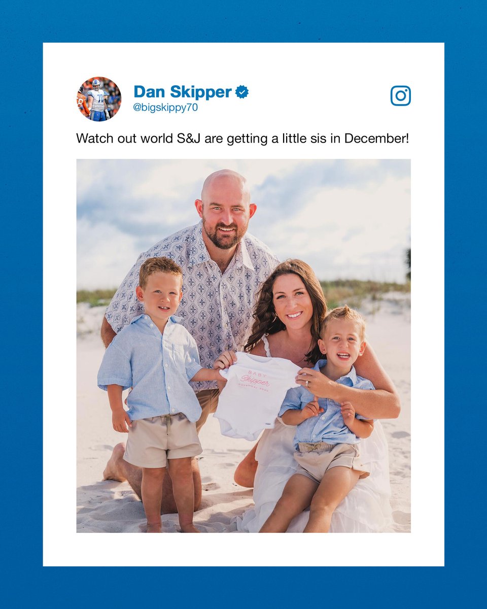 Congratulations to @DanSkipper70 and family!