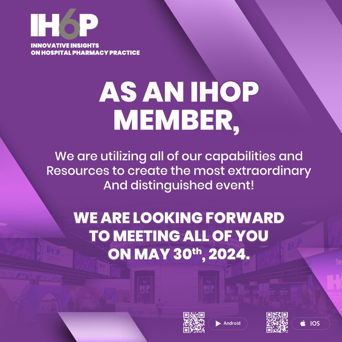 أهلًا بالعالم، اليوم و كل يوم 🌎✨"

#IHOP6 💜