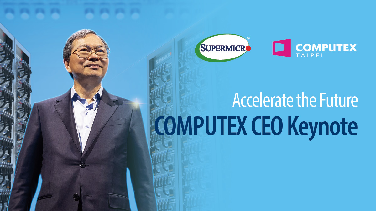 🎉A very special guest will join us at the COMPUTEX CEO Keynote on Wednesday, June 5th at 9:30 AM (GMT+8). Stay tuned for the big reveal!! 

#Supermicro #SupermicroAtComputex #SupermicroComputex24 #Supermicro2024 #AccelerateTheFuture