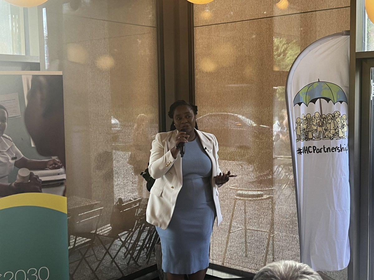 <a href="/rispahw/">RISPAH WALUMBE</a>, CSEM AG member, at #WHA77 event on #socialparticipation “You stand here as a champion for social participation for people who have been struggling to speak on behalf of their communities. Alone we go fast, together we go far!”
