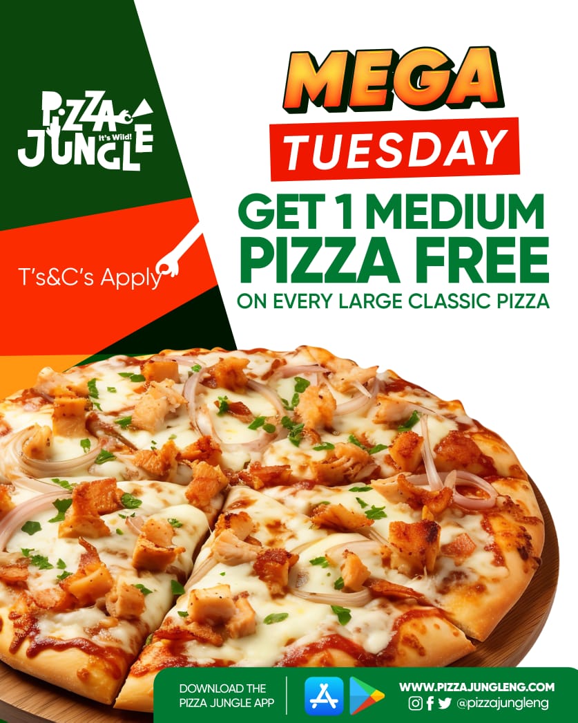 Nobody does it better 😋😋

Place your orders via the PizzaJungle website or the app

#Pizzajungle #Megatuesday #pizza