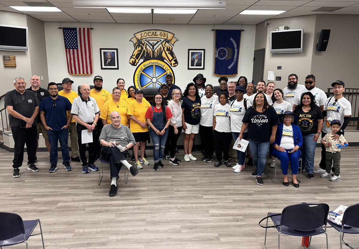 The Southern Nevada Central Labor Council was proud to walk for our union sister Linda Hunt this weekend to ensure she gets elected into the Nevada Legislature!