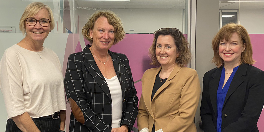 BCSTA President Carolyn Broady and CEO Suzanne Hoffman met with the Ministry of Education and Childcare Deputy Ministry Christina Zacharuk and Associate Deputy Minister Melanie Stewart to discuss advocacy motions from the 2024 BCSTA annual general meeting. #bced #bcpoli