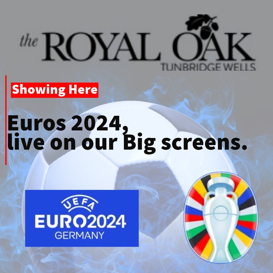 TheRoyalOakTW's tweet photo. Showing live on our Big Screens,  Euro's 2024

#twpubs #twevents #tweuros24 https://t.co/vuLnSNPrvL