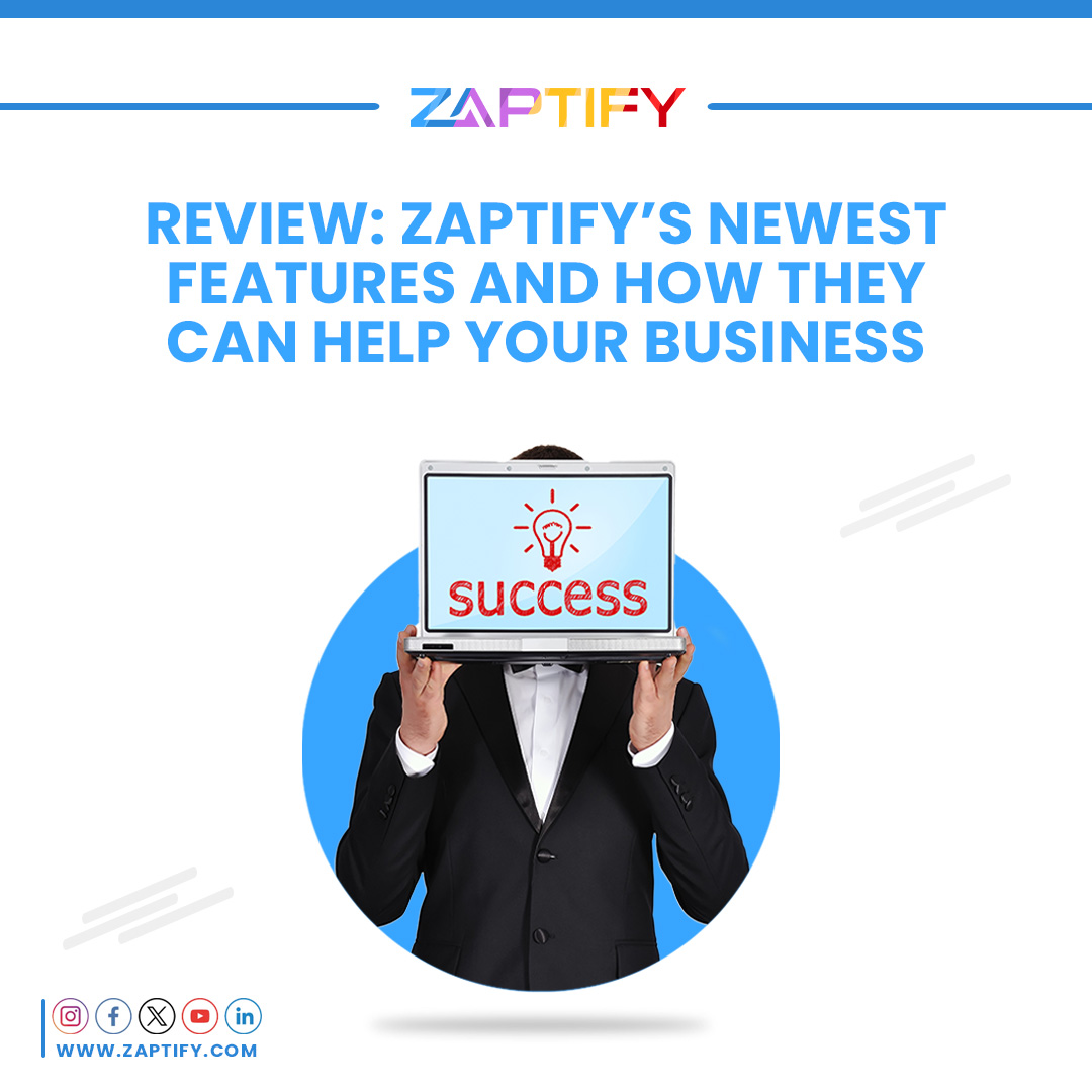 GoZaptify's tweet image. Discover Zaptify&apos;s Latest Features!
We&apos;re always innovating to drive your business forward. Take your business to the next level today!

👉 Learn more: zaptify.com

#BusinessGrowth #SuccessTool #ZaptifyUpdates #Innovation #ProductivityBoost #BusinessSuccess #TechTrend