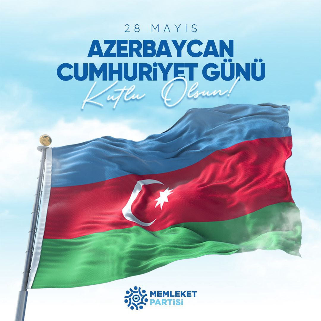 Can Azerbaycan’ın Cumhuriyet ve Bağımsızlık Günü kutlu olsun! 

Əbədi yaşa əziz Azərbaycan! 🇦🇿 🇹🇷