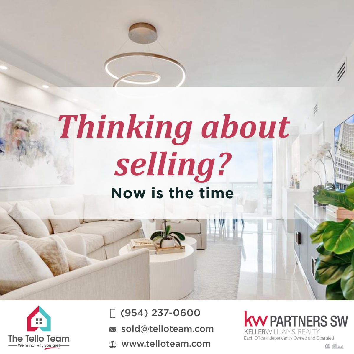 Thinking about selling your house? Now is the time!

Contact a realtor you can trust 📲+1 954-237-0600

#realestatebroker #realestatemiami #realestateflorida #floridarealtor #floridarealtors #floridarealestate #floridarealestateagent #floridarealestateagents #miamirealtor