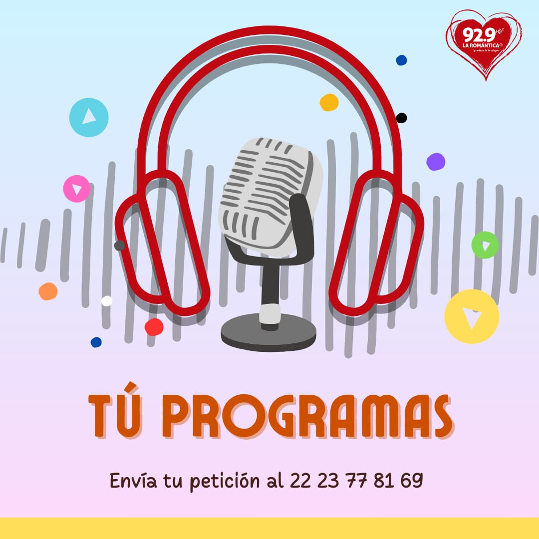 LaRomantica929's tweet photo. Aquí comienza el #TúProgramas pide tu canción mandando mensaje al WhatsApp en cabina. 📲👇 Nuestra locutora @soniamanzano929 te complace con tu petición. 🎶 https://t.co/znCq9lAZG8