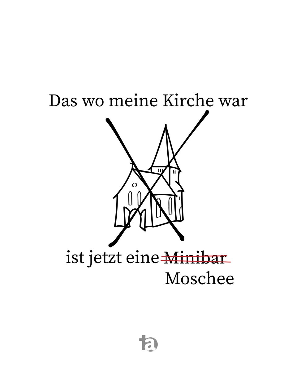 transitarena's tweet photo. Da wo eine Kirche war, ist jetzt eine Moschee. Vor zehn Jahren schon musste die Neuapostolische Gemeinde in Habinghorst (NRW) ihr Gotteshaus an der Querstraße räumen. Der Grund: Fusion mit der Nachbargemeinde aufgrund von zu wenig  Mitgliedern. https://t.co/sn0jAplLOv